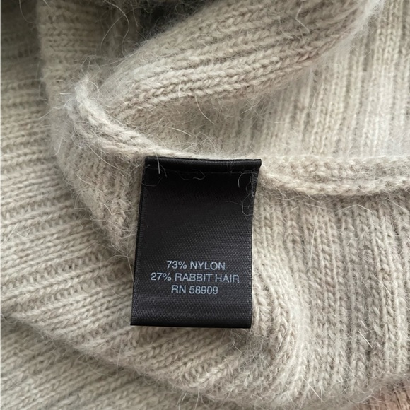 Cremieux Colorblock Dolman Sleeve Rabbit Hair Sweater Size Small - Picture 4 of 4